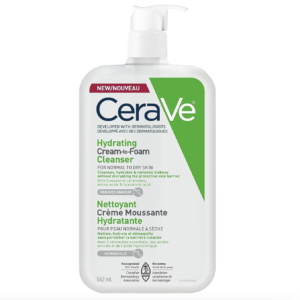 CeraVe Hydrating Cream-to-Foam Face Cleanser